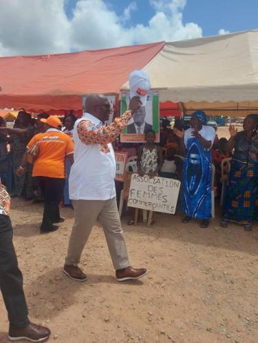 Côte d’Ivoire : Hilaire Lamizana à la population du Moronou: Choisissons le soleil avec ADO pour le développement 